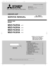 Mitsubishi MSZ-A30YV Service manual