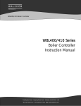 Walchem WBL400 Series Instruction manual