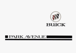 Buick PARKAVENUE 1996 Owner`s manual