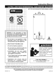 American Water Heater Ultra Low Nox Instruction manual