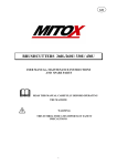 mitoxgm 260B User manual