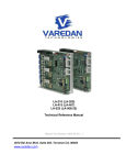 Varedan Technologies LA Series Specifications