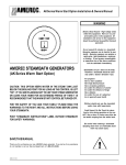 AMEREC STEAMBATH GENERATORS