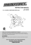 MasterForce SM3051M Product specifications