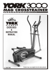 York Fitness Active 120 Instruction manual