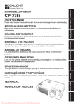 BOXLIGHT CP-775i User`s manual