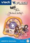 VTech V.Flash: Bratz  The Secret Necklace User`s manual
