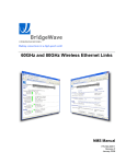 BridgeWave 80 Series Installation manual Specifications