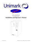 Unimark Sprite Operator`s manual