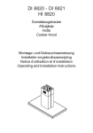 AEG Electrolux DI 8821 Specifications