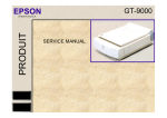 Epson GT-9600 Service manual