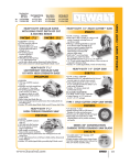 DeWalt DG3000 Specifications