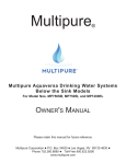 Multi-Pure MP750SI Owner`s manual