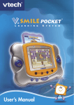 VTech V.Smile Pocket Power Pack User`s manual