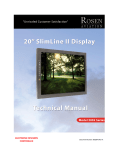 Rosen Aviation SlimLine 2002 Series Specifications