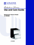 U-Line 2175DWRR Troubleshooting guide