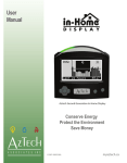 Aztech In-Home Display (IHD) User manual