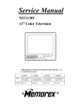 Memorex MT1130C Service manual