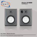 Empire S-5000 User`s manual