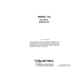 Wavetek 132 Specifications