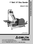 Delta 31-340 Instruction manual