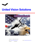 United Vision Solutions Eagle Vision EV-VS Technical data