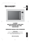Sharp R-82FBST Operating instructions