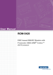 Advantech SG-1103 User manual