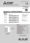 Mitsubishi Electric SEZ-KD71VA Service manual