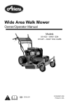 Ariens 911403-WAW 1034 Specifications