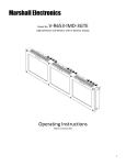 Marshall Electronics V-R653-IMD-TE Operating instructions
