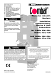 Roberts Gorden Combat 150 Technical data