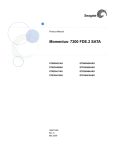 Seagate ST9250464ASG Product manual