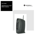 Motorola WU830G User guide