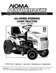 Yard Machines Four Wheel Steer Lawn Tractors Troubleshooting guide