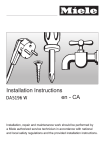 Miele DA 5196 W Technical data