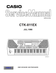Casio CTK-811EX Specifications