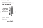 Digital 9-fin oil-filled heater Calentador de aceite con 9 aletas y