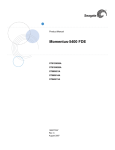 Seagate ST9250317AS - Momentus 5400 FDE 250 GB Hard Drive Product manual