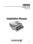 Rice Lake IQ9500 Installation manual