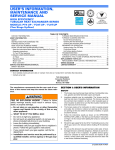 Unitary products group FC9T-UP Service manual