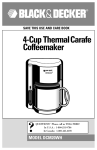 4-Cup ThermalCarafe Coffeemaker