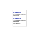Advantech ADAM-4571 User manual