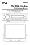 PYLE Audio PLTV64R Owner`s manual