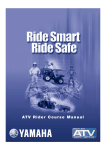 Yamaha ATV Owner`s manual