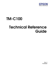 Epson TM-C100 Specifications