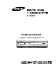 Samsung HT-DL200P Instruction manual
