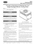 Carrier SINGLE PACKAGED ELECTRIC COOLING UNITS 50GS Specifications