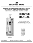 Bradford White PDV80S150 Service manual