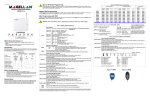 Magellan RTX3 Programming instructions